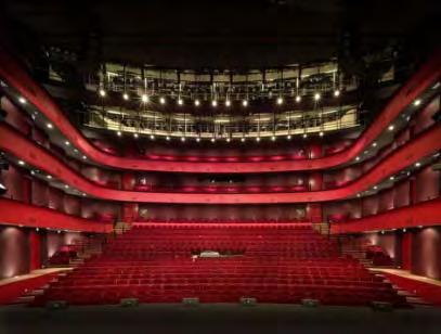 The small 300 seat hall can be used as a Black Box and is almost an exact copy of the popular small theatre hall of the old Amphion.
