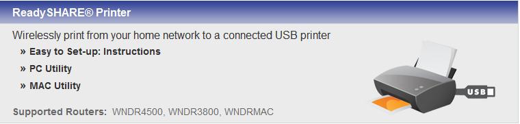 ReadySHARE Printer ReadySHARE Printer vă permite să conectaţi o imprimantă USB la portul USB al routerului şi să o accesaţi wireless. Pentru a configura ReadySHARE Printer: 1.