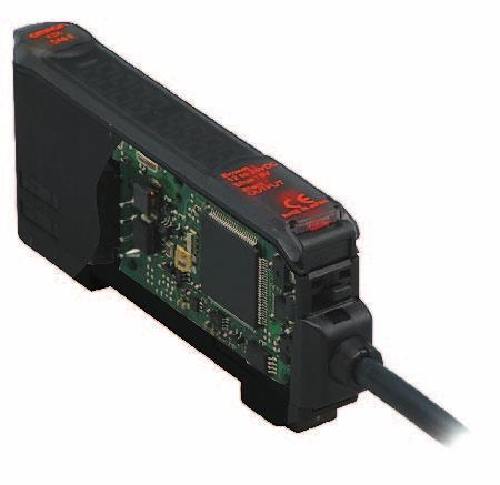 The Same Ease-of-Use as the E3X-DA-N The E3X-DA-S uses OMRON's own simplified wiring connectors that were introduced with the E3X-DA-N.