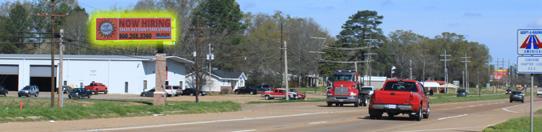 FLORENCE, MS 2073 HWY 49 South Traffic Count: 35,000 STRUCTURE ID: 002591 NORTHBOUND READER