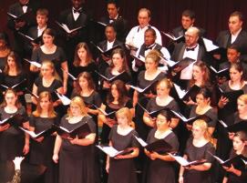 This concert features choirs from Columbus State University, Auburn University, and LaGrange College.
