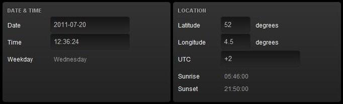 your location. The time-zone and perhaps daylight saving time of your location is expressed in the UTC (Coordinated Universal Time) value.