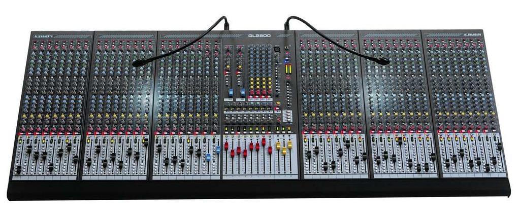 5.0 Mixing Console Requirements and Selection The requirements for the mixing console that we primarily considered were the required 48 channels, as well as the ability to output 4 separate monitor