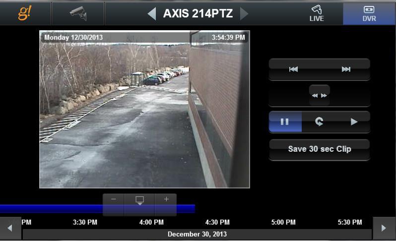 ADDITIONAL INFORMATION Additional information on Auto Record Mode: g! DVR will constantly record at the Minimum Rate on all cameras with DVR enabled and constantly monitor the motion detection levels.