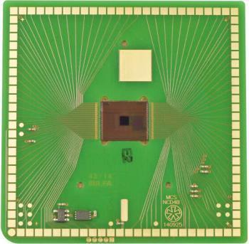 CMOS-MEA Chip Handling of the CMOS-MEA Chip Please take care for the orientation of the chip. Important: CMOS-MEAs are not symmetrical! Please take care for the correct orientation of the chip.