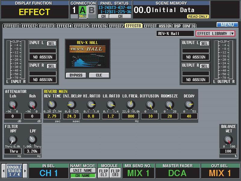 VCM Effects available Various effects sold as Add-On Effects packages for Yamaha digital mixing consoles (such as DM000) are now included as standard.