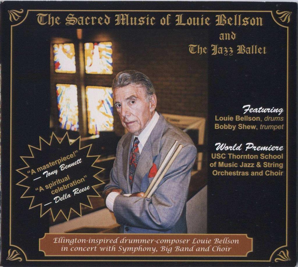 ) Louie & Clark Expedition 2 $5 The Sacred Music of Louie Bellson BOOK: Solos & Duets for Snare Drum A special collection of Medium to Medium-Difficult snare