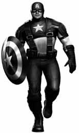 CAPTAIN AMERICA He with his