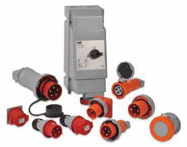 Approved According to IEC 60 309-1, -2, -4 Range from 16 up to 125 Amp, up to 600V, IP67 (Watertight) Safety Proven performance: With more than 30 years of experience, ABB IEC Pin and Sleeve