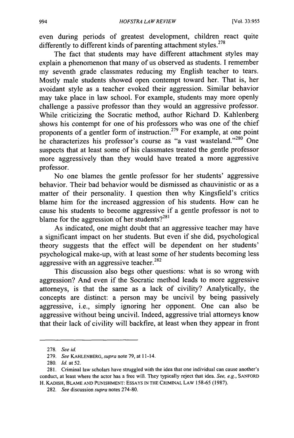 Hofstra Law Review, Vol. 33, Iss. 3 [2005], Art. 4 HOFSTRA LAWREVIEW [Vol.