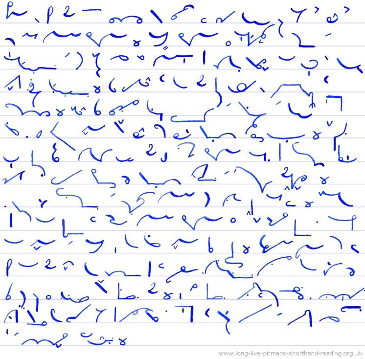 2013 August p7 A of 15 2013 August p7 B of 15 Eezee Alphabet Starting to study shorthand can sometimes be hampered when you are having to think only of the sound of the word, and not the longhand