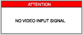 When user sees this warning message, it means that the LCD Monitor is in adjustment process.