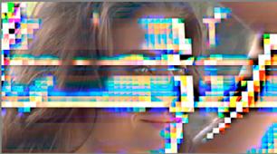 Digital Tv Glitch This transition emulate the typical digital glitches that occur in