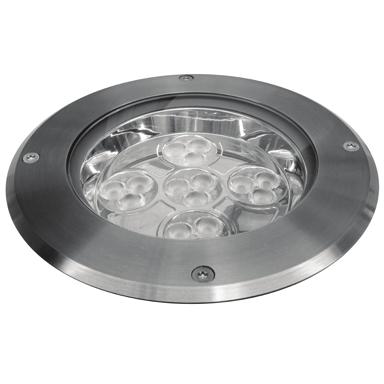 Architectural Uplight RGB 24V 24W IP67 The Architectural LED Recessed Uplight RGB is a recessed colour changing uplight that can be driven over and used in commercial or domestic applications.