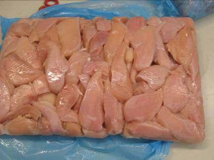 Chicken fillet Block 7,5 kg in plastic bag From -18 C to -2