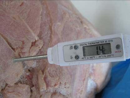 in 20 minutes Pork shoulder 90% vln Block 25 kg in plastic