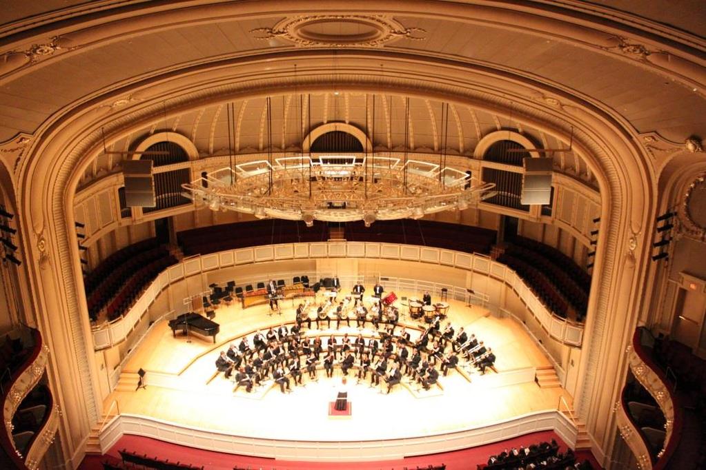 The dedicatory concert, led by Thomas, was held on December 14 of that year. Orchestra Hall has been host for a variety of performances and presentations since its dedication in 1904.
