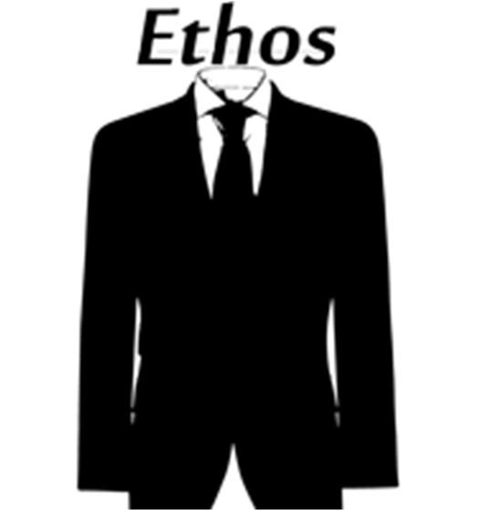 Ethos or the (16) means to convince an audience of the author s (17) or character. An author would use ethos to show to his audience that he is a credible source and is worth listening to.