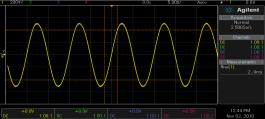 Selecting the Right Bandwidth Input = 100-MHz Digital Clock Response using a 100-MHz BW scope Response using a 500-MHz BW scope Required BW for analog applications: 3X highest sine wave frequency.