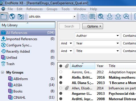 6 : Choosing an Endnote referencing style EndNote includes over 3,000 referencing styles, including APA, MLA, Harvard, Oscola and also styles for most of the major academic journals.