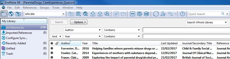 To insert citations directly from Endnote, choose Go to Endnote Highlight the reference(s) you wish to insert and on the Endnote toolbar choose Insert Citation The citation is automatically added to