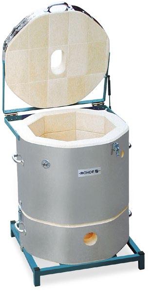 This kiln series combines highlevel raku technology with all the advantages of a frontloader.