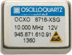 OSA 5320 PTP Slave Holdover Features Three holdover options: OCXO 8663 Double Oven Quartz Oscillator Frequency stability: 1 10-10/day @ constant temperature OCXO