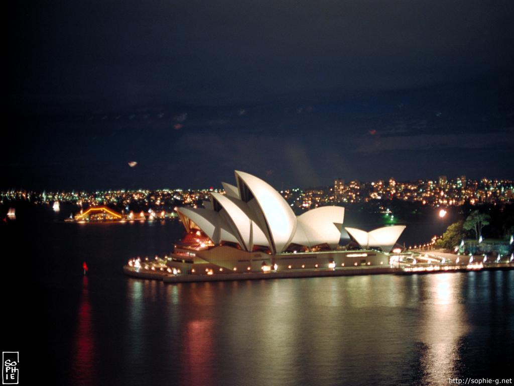 is the Sydney Opera House in Australia.