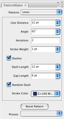 The PatternMaker lets you fill any InDesign frame with a pattern and then make an almost unlimited variety of changes.