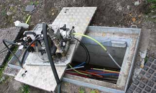 Solution is perfect for growing and changing cities and neighborhoods: during the installation you don t need to know how the cable network should look like years ahead because microduct network can