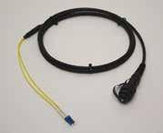 the riser cable (Senko) FTTA jumper cable Flexible jumper cables have two single-mode fibres that are terminated from the other end with IP-LC connectors and from
