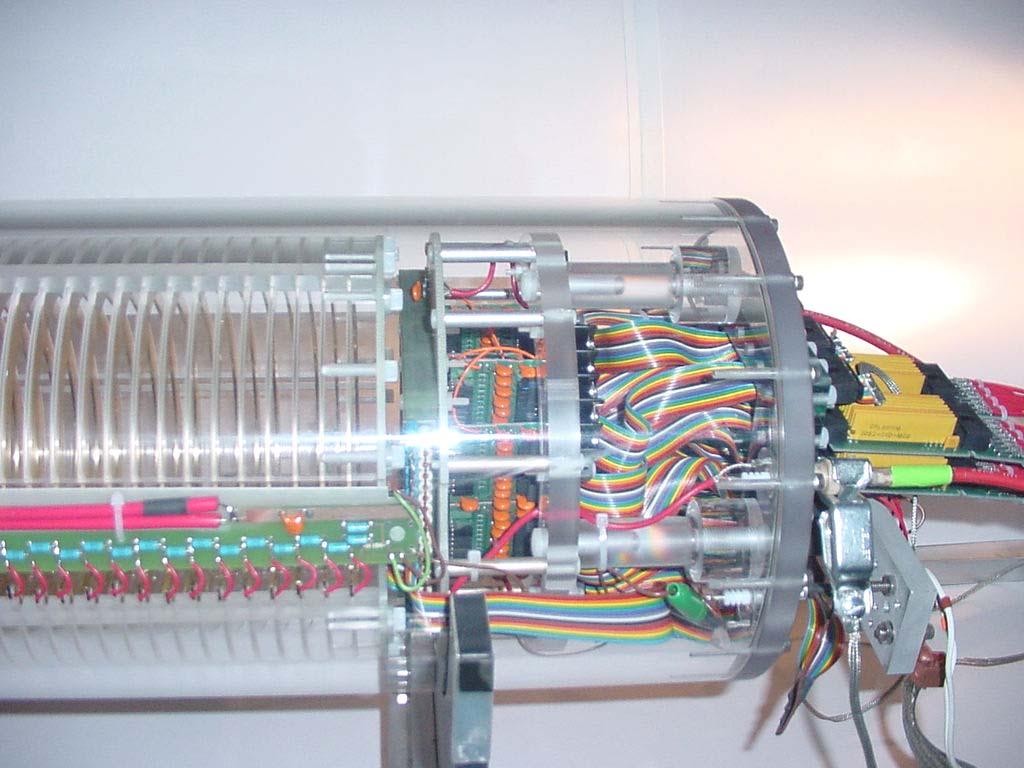 and amplification module front end electronics CLEO II cathode preamps The construction is