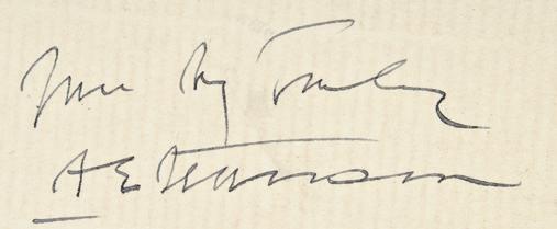 a) September 16, (18)95-Dated Autograph
