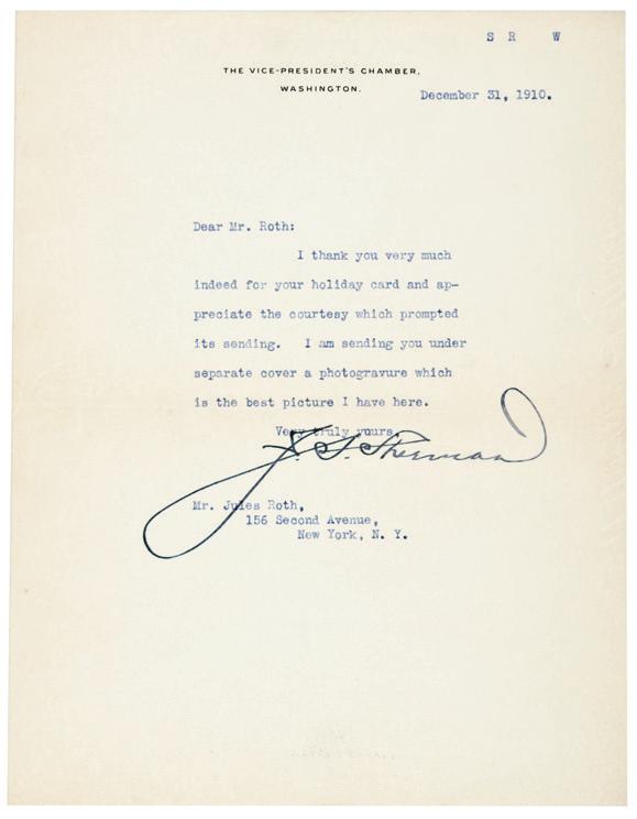 Letter Signed J.S. Sherman, 3.
