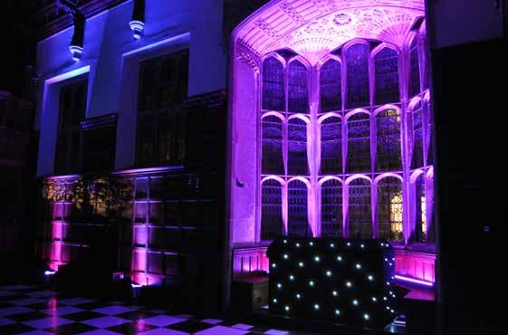 THE LOOK We are very proud to be personally recommended and exclusive suppliers for DJ entertainment, sound & lighting hire at Hengrave Hall.