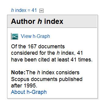 It also includes publication date range shown in the Overview