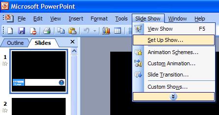 The PC will need to have Microsoft Office installed in order for PowerPoint to be used.