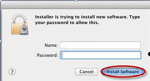 i. If you have a password for installing