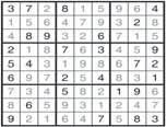 The grid is also divided into nine (3x3)