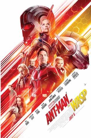HOLLYWOOD Monday, July 9, 2018 GULF TIMES 15 Ant-Man and the Wasp offers small pleasures By Colin Covert For a decade now, I have enjoyed films from Marvel Studios categorically.