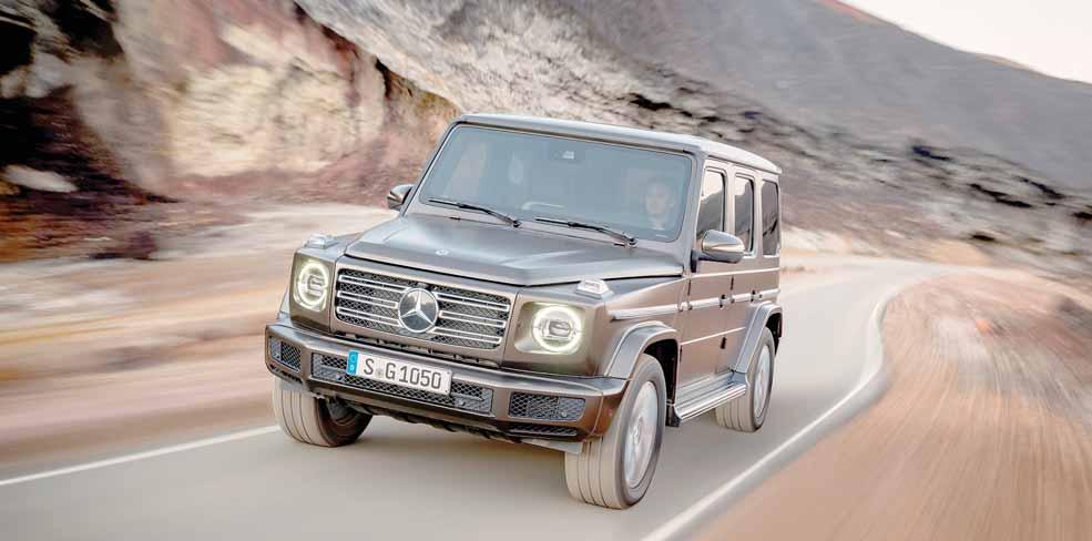 8 GULF TIMES Monday, July 9, 2018 MOTORING New Mercedes-Benz G-Class reaches the Middle East in style The arrival of the new Mercedes-Benz G-Class was recently celebrated in the Middle East region.