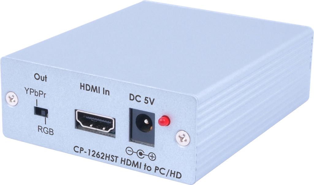 CP-1262HST HDMI to PC/Component Format