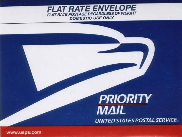 Modern junk mail is tomorrow s classical postal history 61 Figure 3: A legitimate USPS priority envelope. Note the similarity to the ad mail.