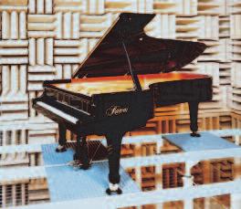 .. the handcrafted Kawai EX Concert Piano.