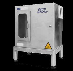 BioVap Biodecontamination System Esco BioVap is an effective hydrogen peroxide based biodecontamination system capable of achieving a 6-log reduction in bioburden.