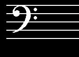 When the F Clef is placed on the fourth line it