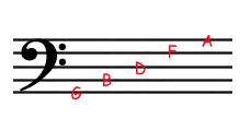 Reading Bass Clef Note