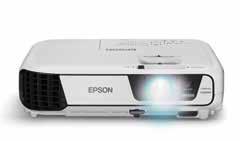 26W of power in standby mode Projector optics employ lead-free lenses Unpainted plastic housing reduces the environment impact The