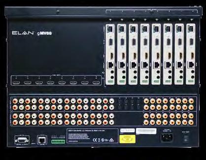 gmv88 Audio & Video Matrix Switch UltraMatrix The gmv88, maximum flexibility for a changing world.
