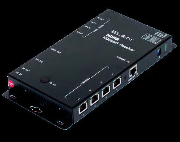 HDRE/HDRS HDBaseT Receivers ORDER NO.